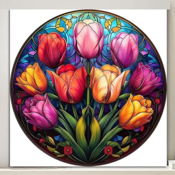 Other - Full Drill Flower Diamond Painting Kits, DIY Gem Art​​